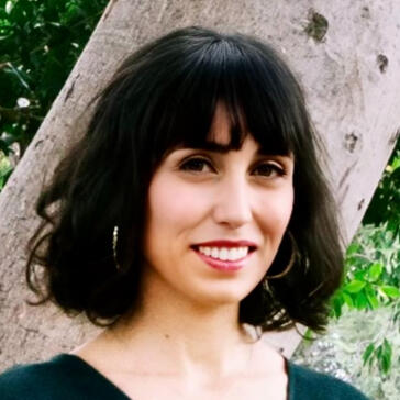 lisa gulesserian lisa gulesserian looking toward the right